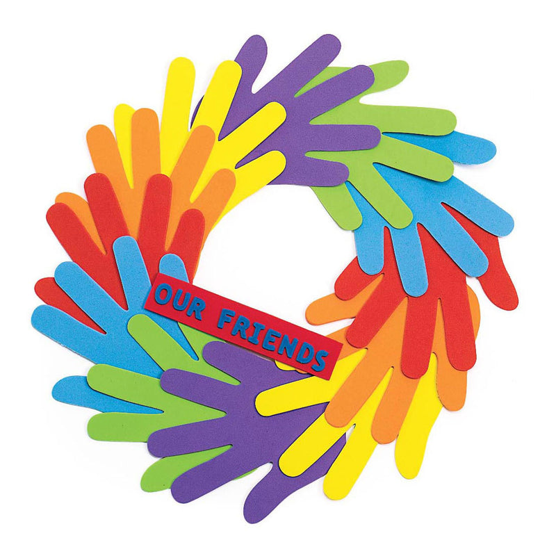 Afbeelding laden in galerijviewer, Colorations happy hands foam vormen, 150st.