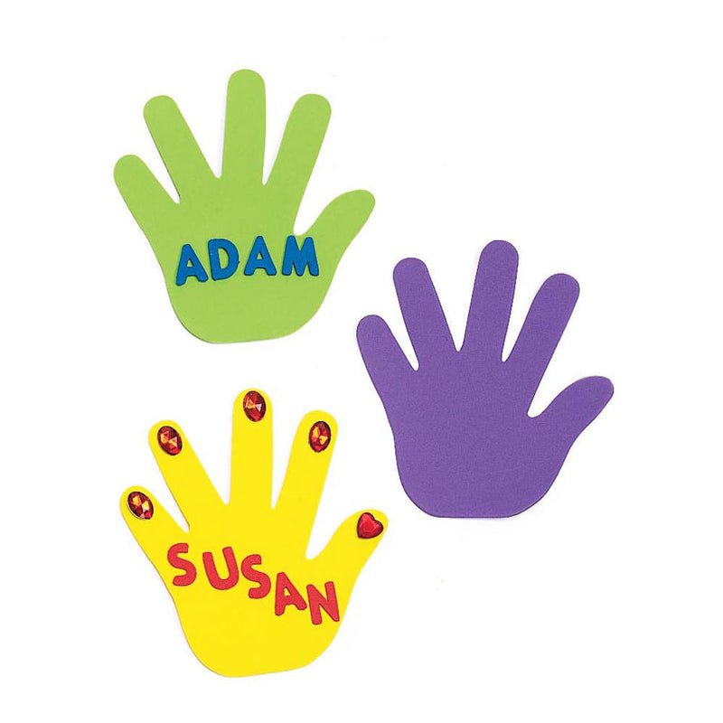 Afbeelding laden in galerijviewer, Colorations happy hands foam vormen, 150st.