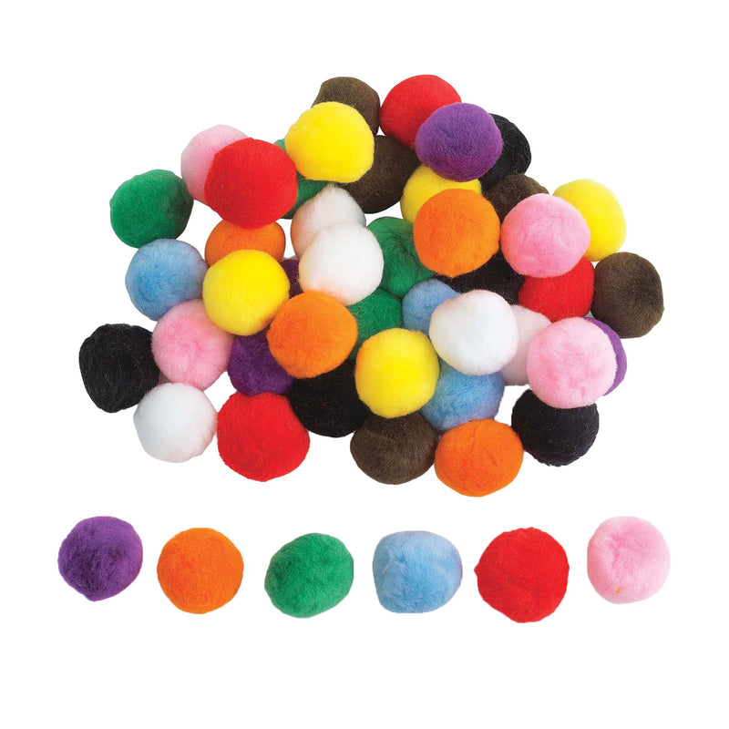 Afbeelding laden in galerijviewer, Colorations - gekleurde pompons 5cm, 50st.