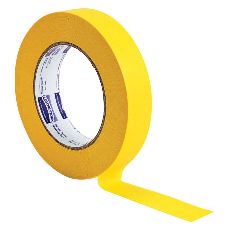 Afbeelding laden in galerijviewer, Colorations - afplaktape 2,5 cm - geel