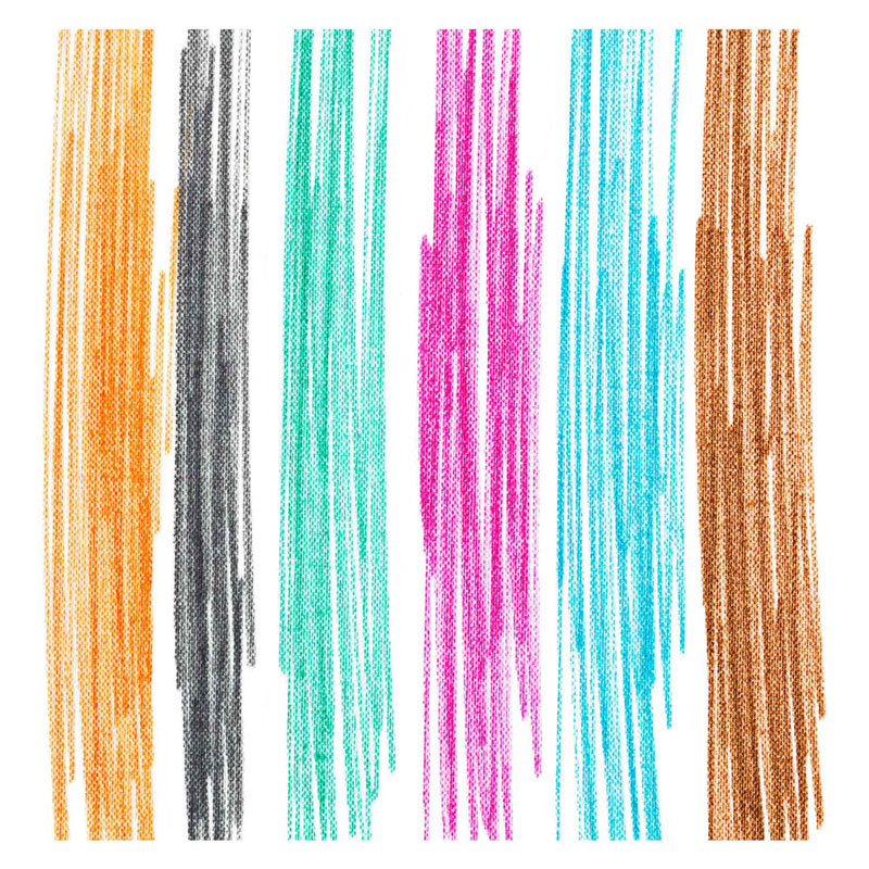 Afbeelding laden in galerijviewer, Colorations - textielstiften tropische kleuren - 6 kleuren