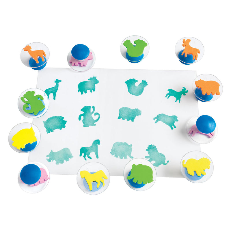 Afbeelding laden in galerijviewer, Colorations - dierenstempels - 12st.