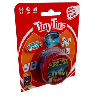 Afbeelding laden in galerijviewer, 999-games spel tiny tins geharrewar in de sushibar | 2 stuks