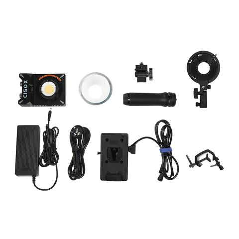 Afbeelding laden in galerijviewer, Sirui bi-color cob pocket led lamp c150x combo