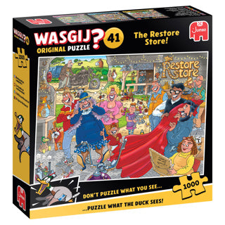 Afbeelding laden in galerijviewer, Jumbo wasgij orignal 41 legpuzzel - motormake-over, 1000st.