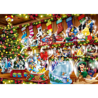 Afbeelding laden in galerijviewer, Ravensburger puzzel disney sneeuwbalparadijs 1000 stukjes