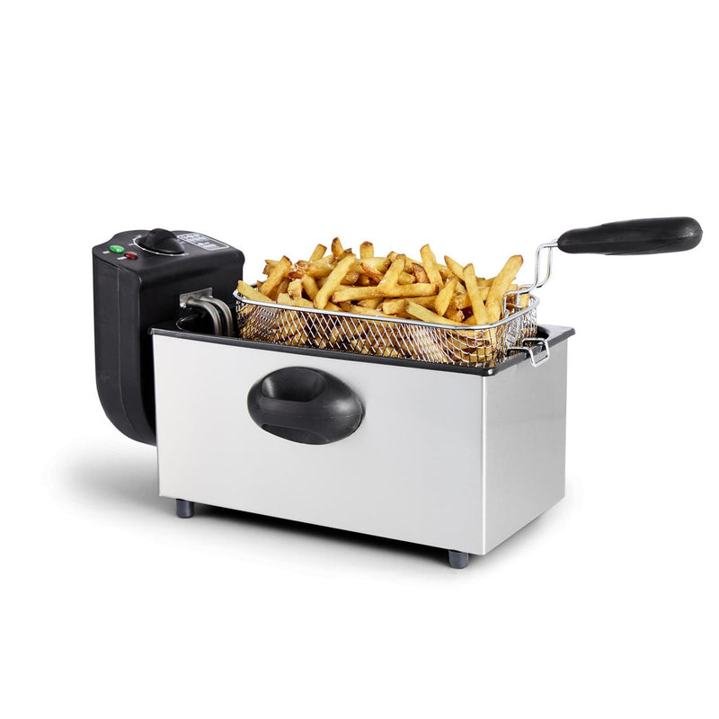 Afbeelding laden in galerijviewer, Deski friteuse rvs 3 liter 2000w