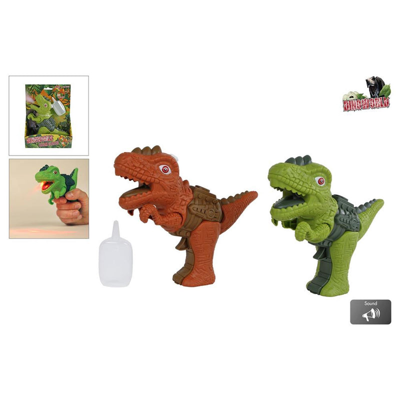 Afbeelding laden in galerijviewer, Dinoworld dinosaurus met stoom licht en geluid 17cm