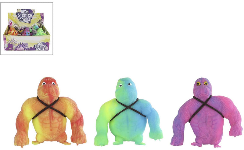 Afbeelding laden in galerijviewer, Imp super stretch gorilla multicolor 12cm