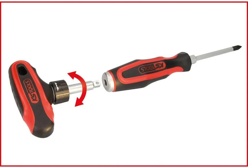 Afbeelding laden in galerijviewer, Ks tools schroevendraaier set ergotorquemax set of screwdrivers beat caps