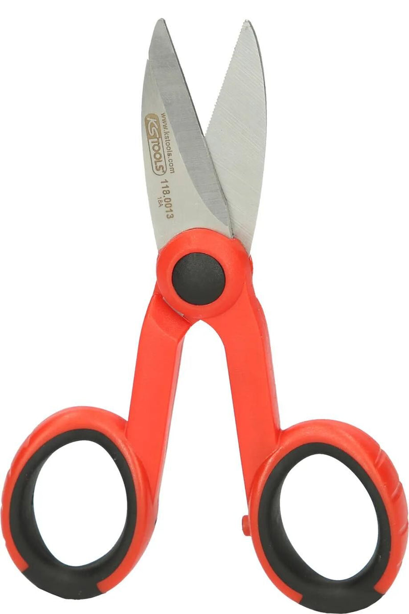 Afbeelding laden in galerijviewer, Ks tools schere universal scissors l 143mm weight 100g