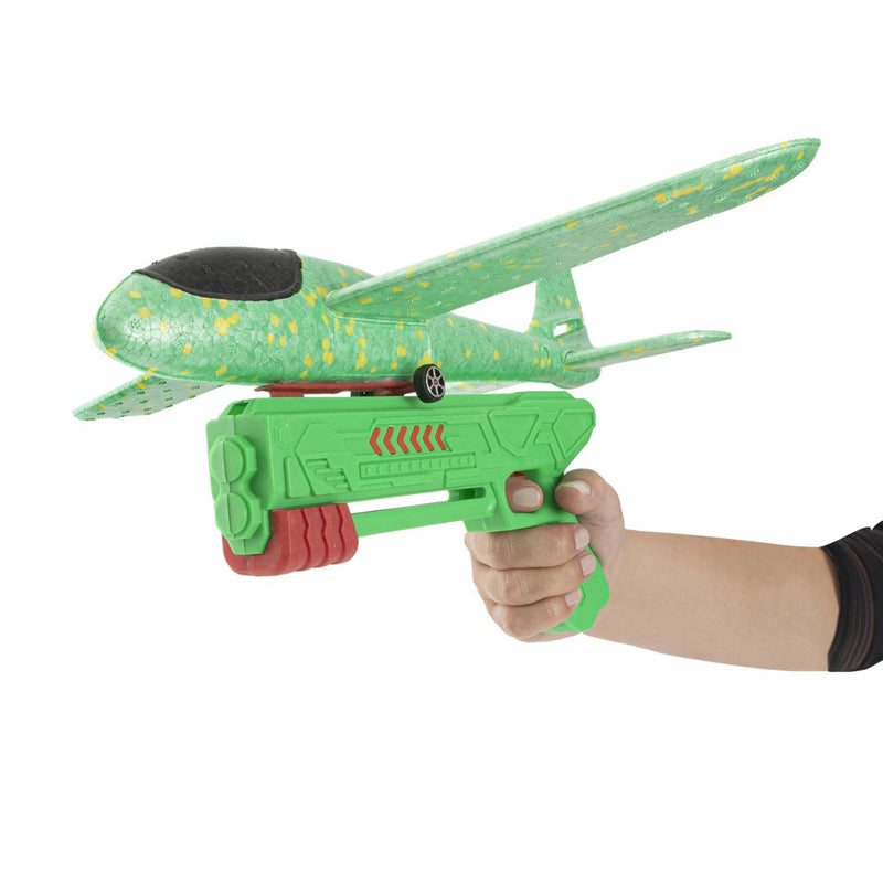 Afbeelding laden in galerijviewer, Moxy foam vliegtuig 35cm met lanceerder
