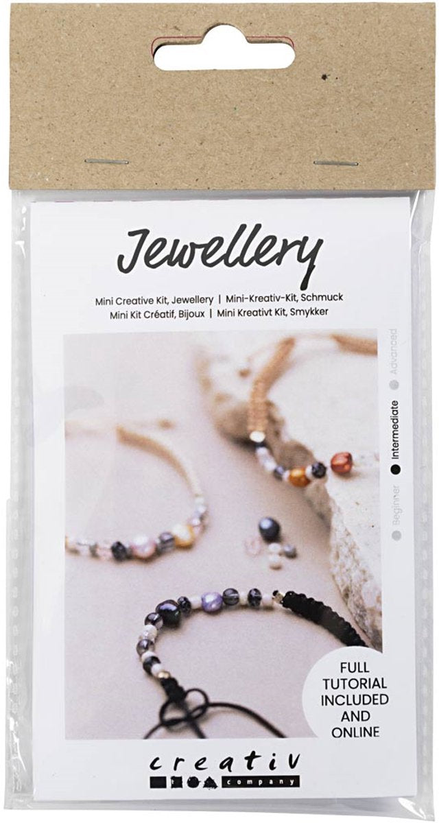 Afbeelding laden in galerijviewer, Creativ company mini hobbyset sieraden armband met sluiting
