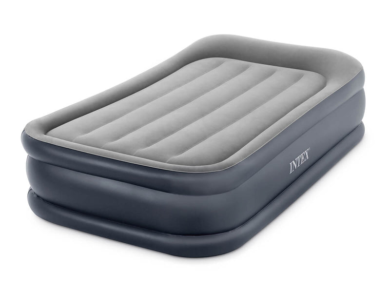 Afbeelding laden in galerijviewer, Intex Pillow Rest Deluxe luchtbed - eenpersoons