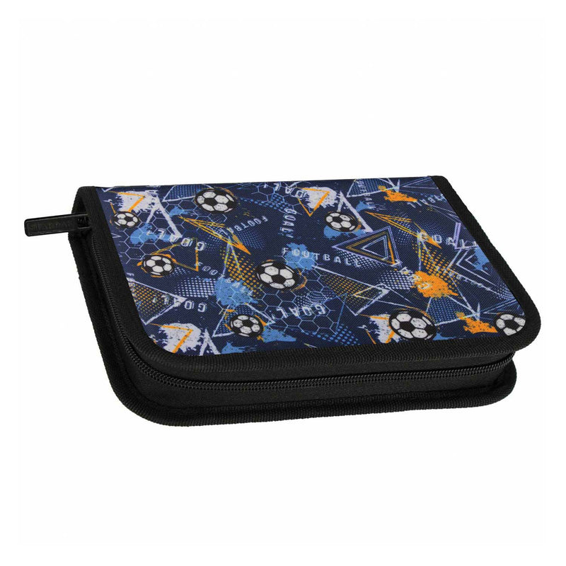 Afbeelding laden in galerijviewer, Etui met accessoires voetbal blauw, 25dlg.