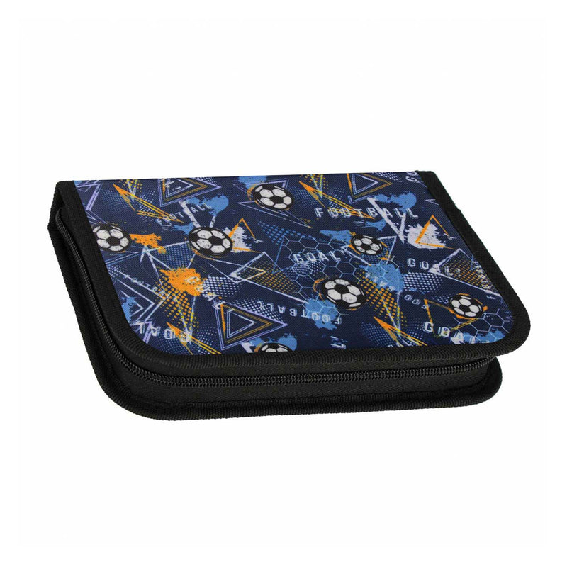 Afbeelding laden in galerijviewer, Etui met accessoires voetbal blauw, 25dlg.