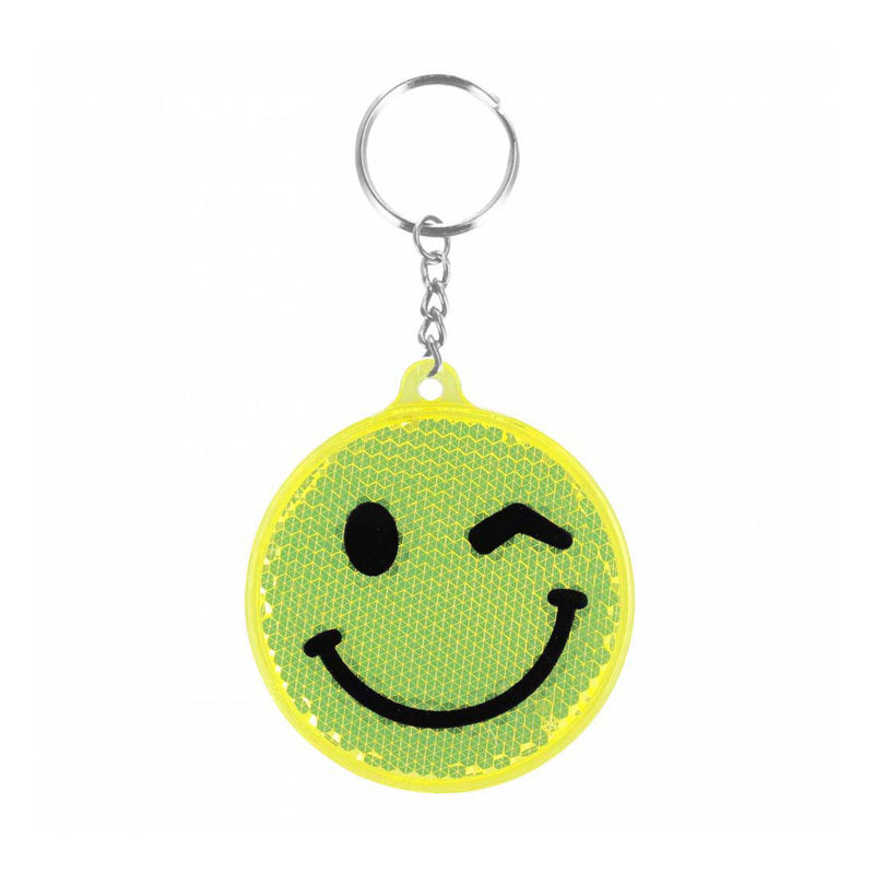 Afbeelding laden in galerijviewer, Reflecterende sleutelhanger emoticon, 12st.