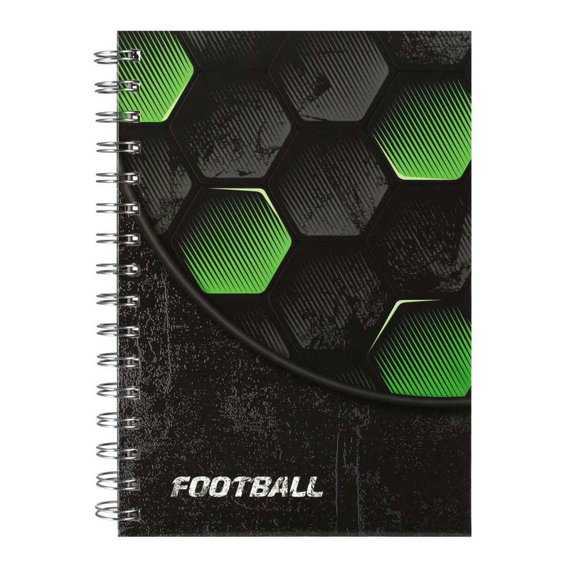 Afbeelding laden in galerijviewer, Spiraal notitieboek voetbal, a5