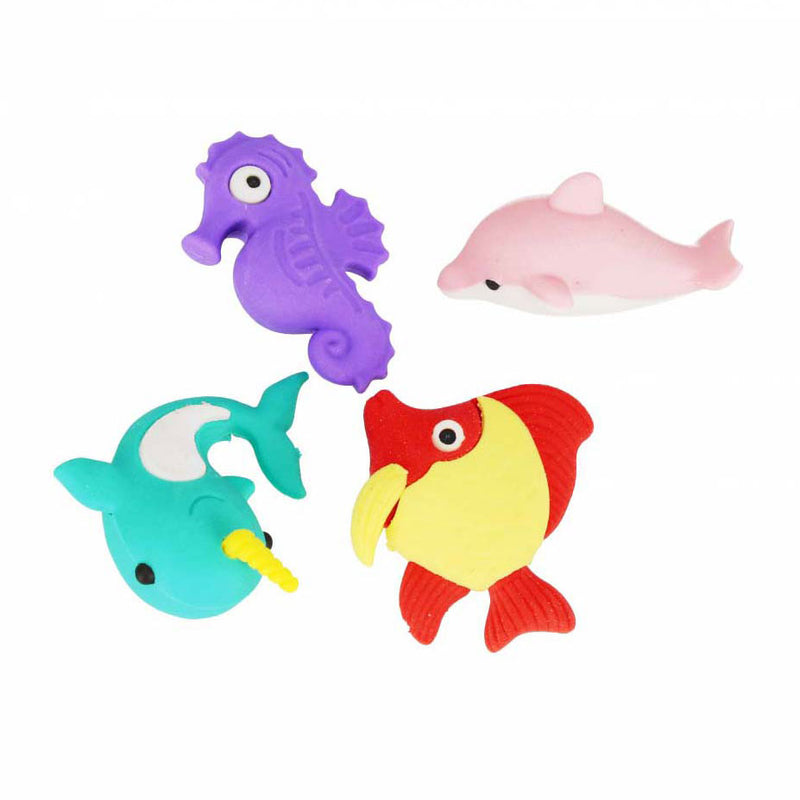 Afbeelding laden in galerijviewer, Gum 3d puzzel vissen, 4st.