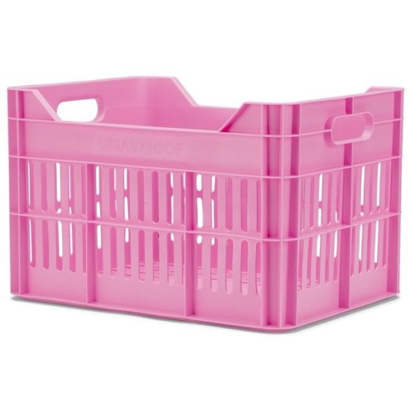 Afbeelding laden in galerijviewer, Dutchperfect urbanproof krat click 30l rpet fel roze