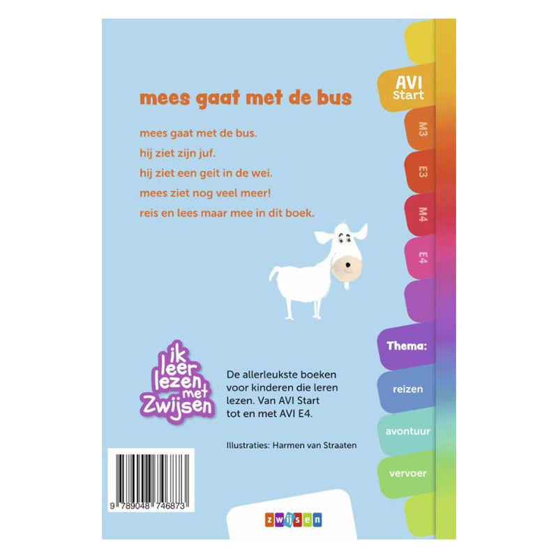 Afbeelding laden in galerijviewer, Wpg uitgevers zwijsen boek avi start mees gaat met de bus