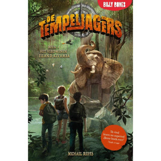 Afbeelding laden in galerijviewer, Boek de tempeljagers - het verdwenen eiland kivamba (deel 1)