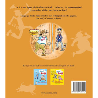 Afbeelding laden in galerijviewer, Boek a is van agent, b is van boef