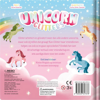 Afbeelding laden in galerijviewer, Boek unicorn glitters