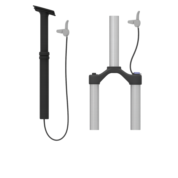 Afbeelding laden in galerijviewer, Elvedes kabelset voor dropper zadelpen remote lock-out (exclusief remote)