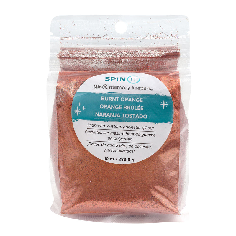 Afbeelding laden in galerijviewer, We r makers • spin it extra fine glitter burnt orange