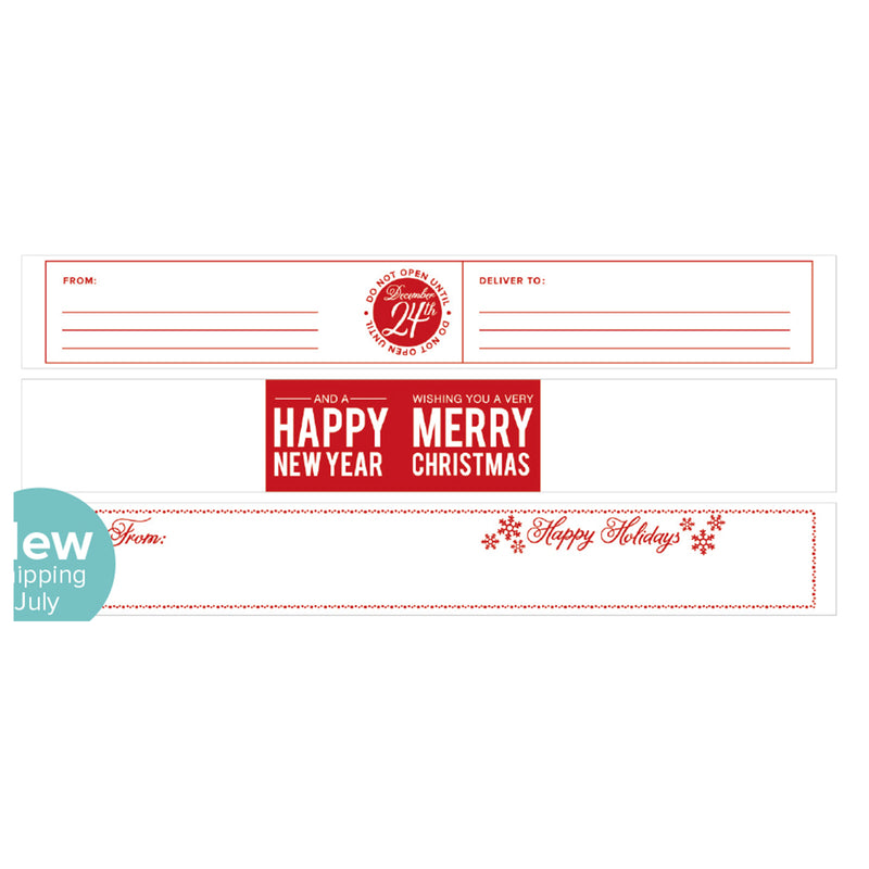Afbeelding laden in galerijviewer, We r makers • envelope wrap washi roll christmas