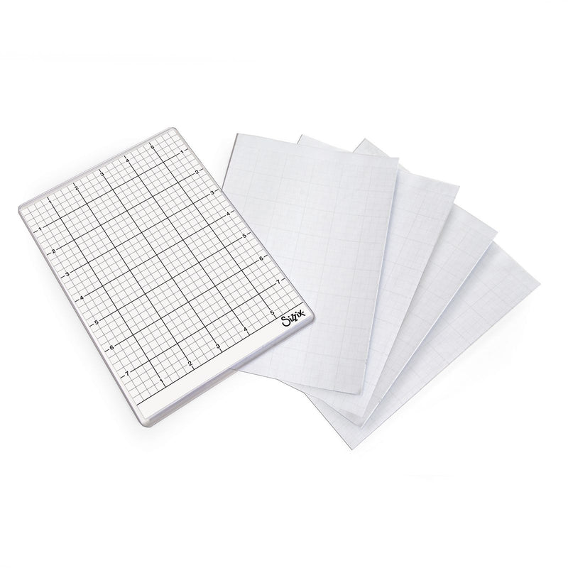 Afbeelding laden in galerijviewer, Sizzix • sticky grid sheets 15,24x21,59cm 5pieces