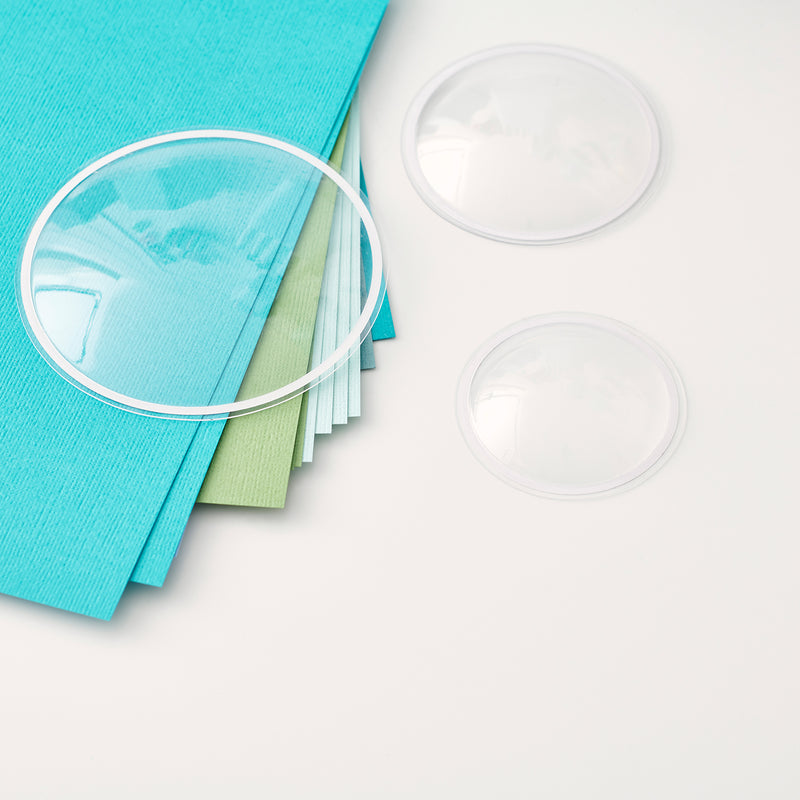 Afbeelding laden in galerijviewer, Sizzix • shaker domes circle 5,1cm 6stuks