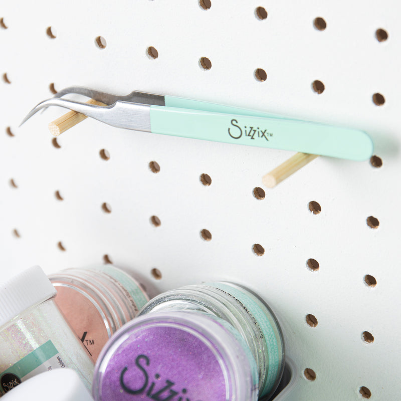 Afbeelding laden in galerijviewer, Sizzix • accessory curved fine-tip tweezers
