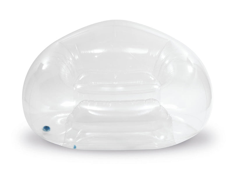 Afbeelding laden in galerijviewer, Intex Beanless Bag opblaasstoel transparant