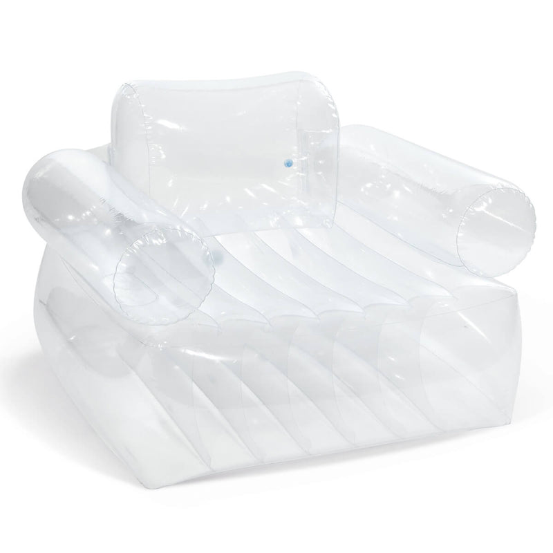Afbeelding laden in galerijviewer, Intex Opblaasbare fauteuil transparant
