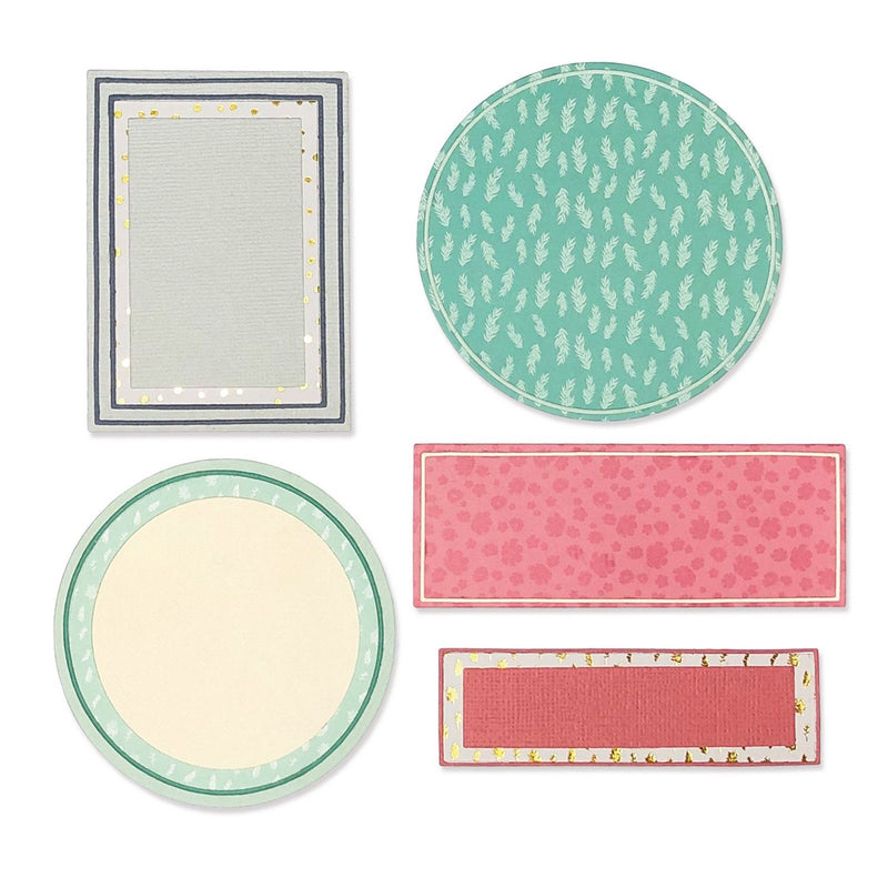 Afbeelding laden in galerijviewer, Sizzix • framelits die set frames borders by lisa jones