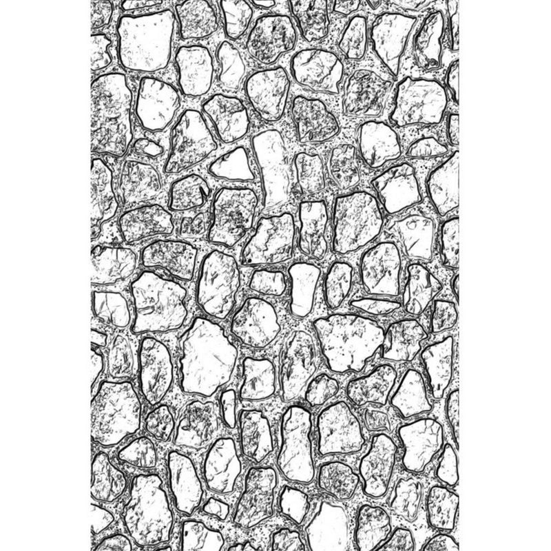 Afbeelding laden in galerijviewer, Sizzix • tim holtz 3-d texture fades embossing folder cobblestone #2