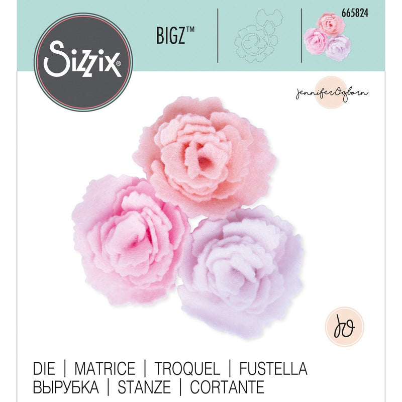 Afbeelding laden in galerijviewer, Sizzix • bigz die cabbage rose