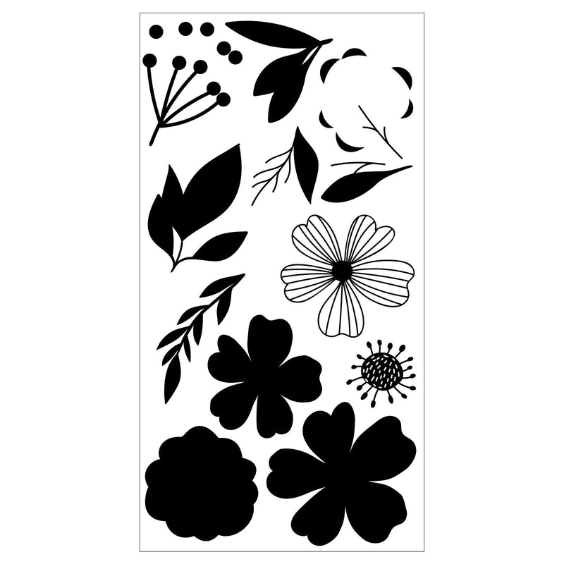 Afbeelding laden in galerijviewer, Sizzix • layered clear stamps blossoms