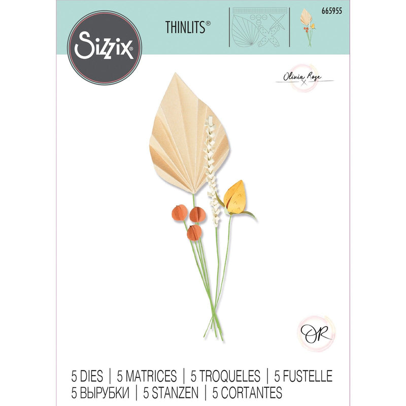 Afbeelding laden in galerijviewer, Sizzix • thinlits die set ornamental stems
