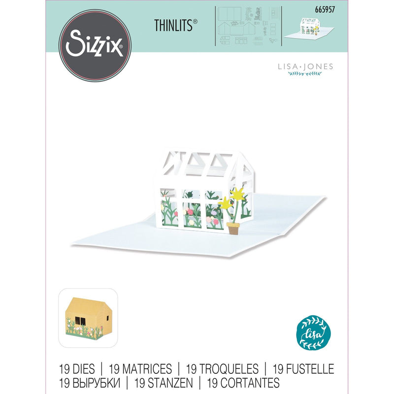 Afbeelding laden in galerijviewer, Sizzix • thinlits die set pop-up garden