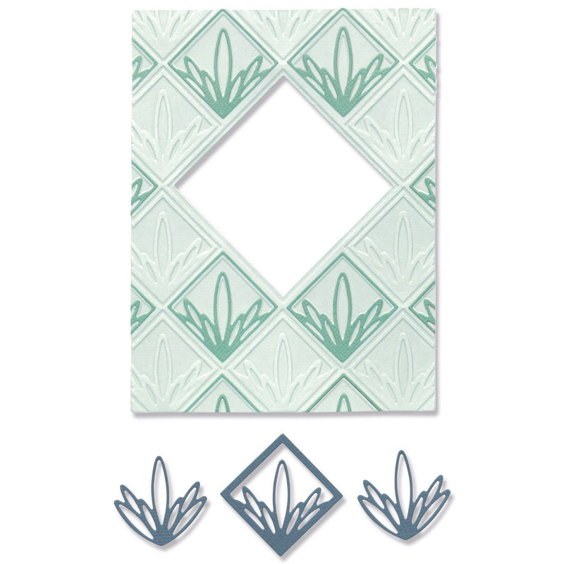 Afbeelding laden in galerijviewer, Sizzix • 3-d impresslits embossing folder ornate frame
