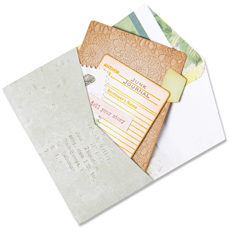 Afbeelding laden in galerijviewer, Sizzix • thinlits die set journaling card windows by eileen hull
