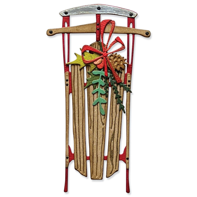 Afbeelding laden in galerijviewer, Sizzix • tim holtz thinlits die set vintage sled