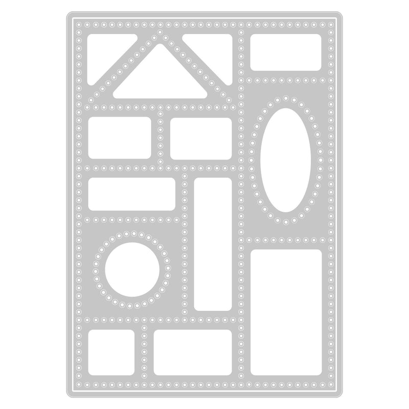 Afbeelding laden in galerijviewer, Sizzix • thinlits die set faux postage 2pcs