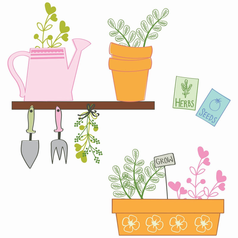 Afbeelding laden in galerijviewer, Sizzix • clear stamps greenhouse finds 14pcs