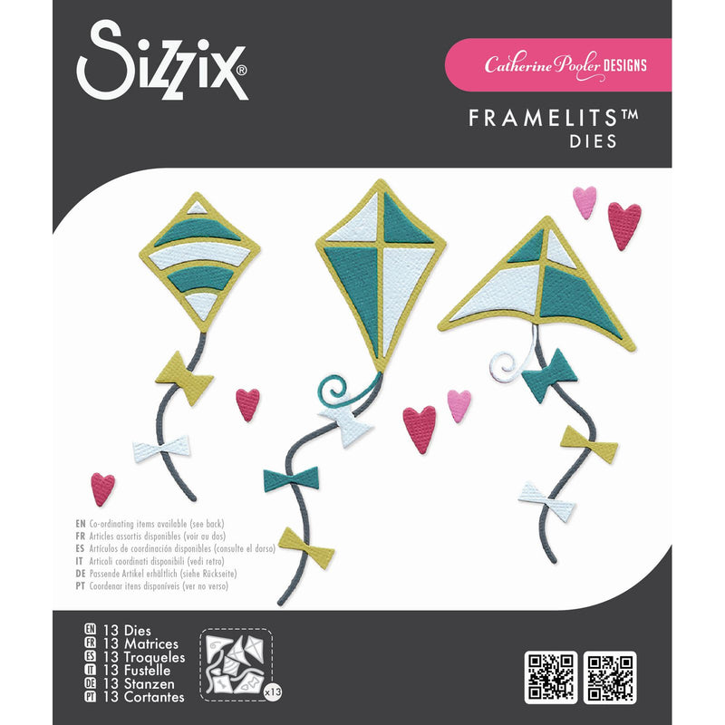 Afbeelding laden in galerijviewer, Sizzix • framelits die set 13pcs sky’s the limit nr2 by catherine pooler