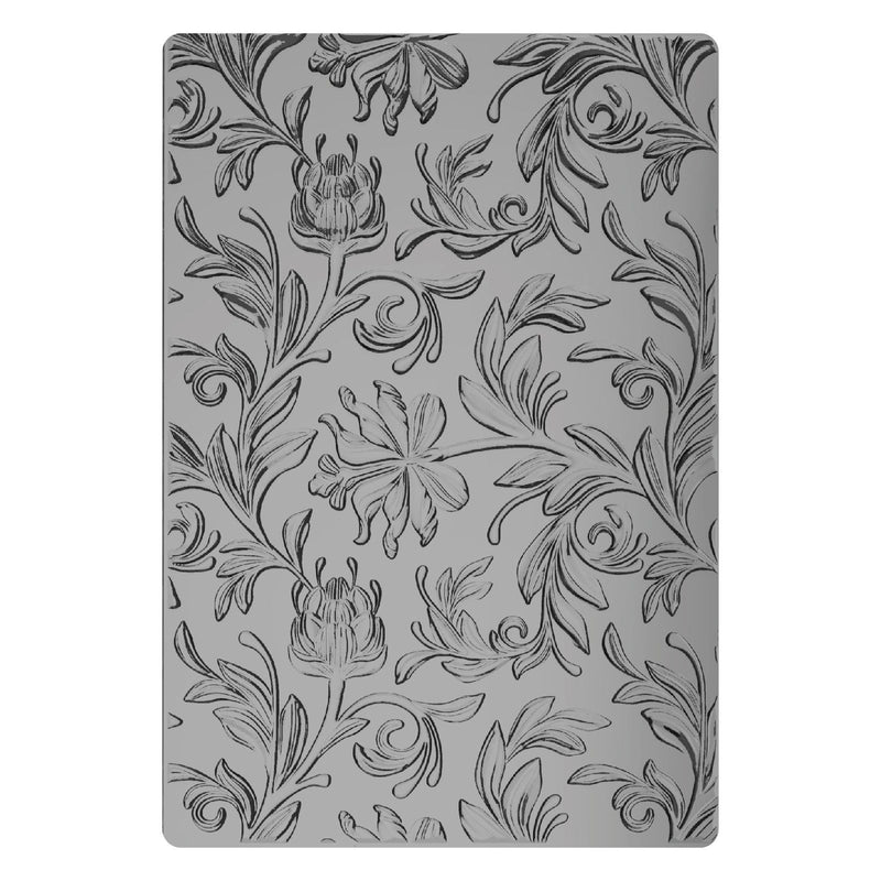 Afbeelding laden in galerijviewer, Sizzix • 3-d texture fades embossing folder botanical large a5 by tim holtz