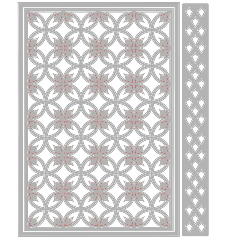 Afbeelding laden in galerijviewer, Sizzix • thinlits die set 3pcs wrappings trim front by stacey park